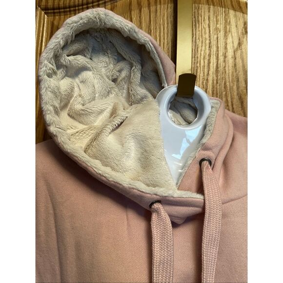 NWOT No Boundaries Pink Hoodie Sweatshirt XXL - Picture 2 of 7